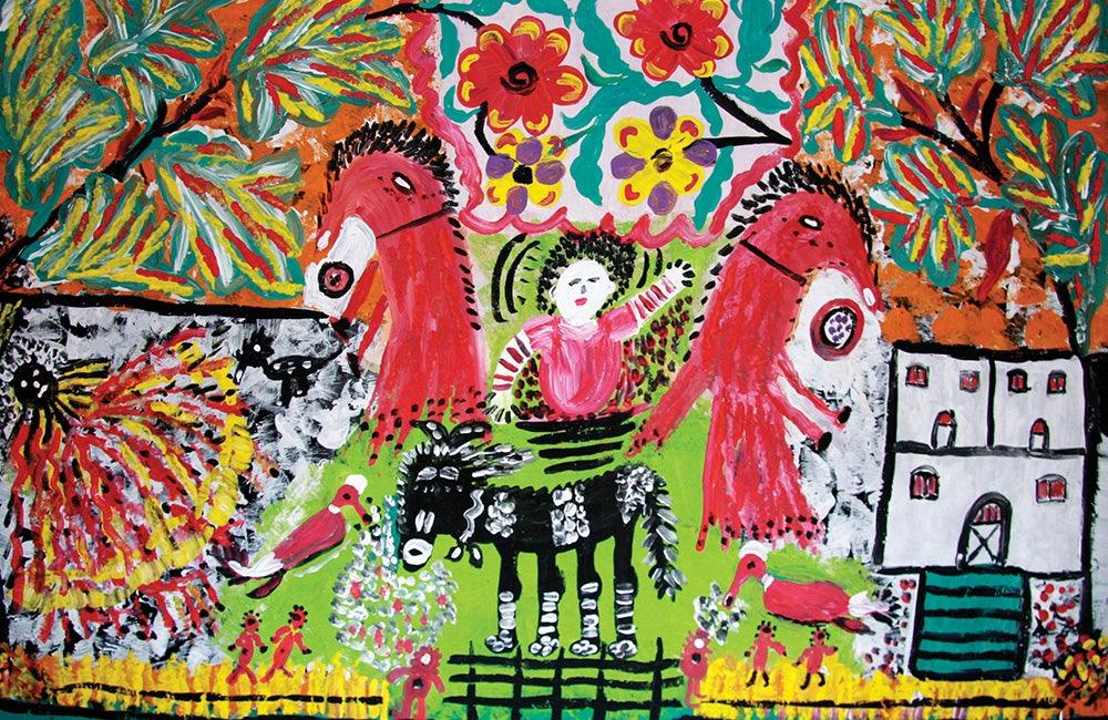 Maria Concetta Cassarà: Flowerings of Folklore - RAW VISION