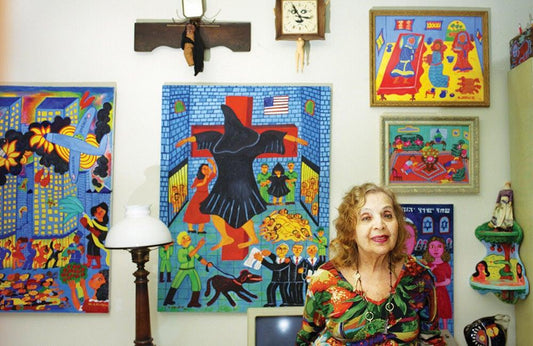 David and Malcah Zeldis: In New York, a Mother-Son Self-Taught Duo - RAW VISION