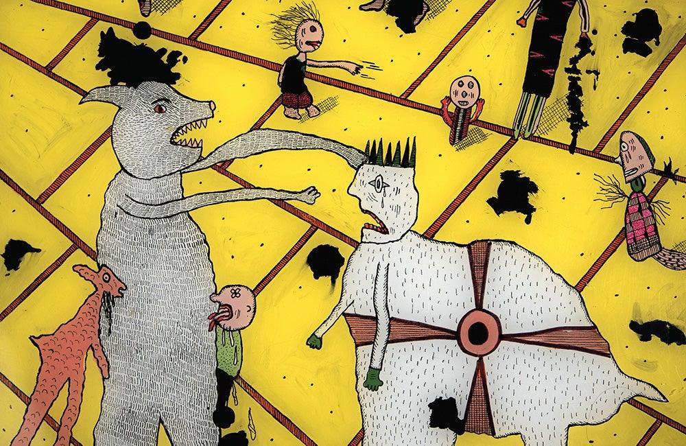 “I Had This Idea to Draw and Paint Something...” - RAW VISION