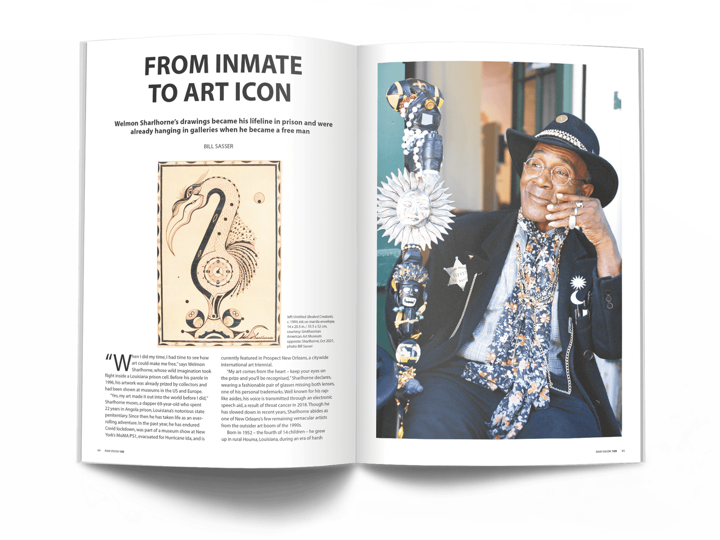 Issue #109 - RAW VISION