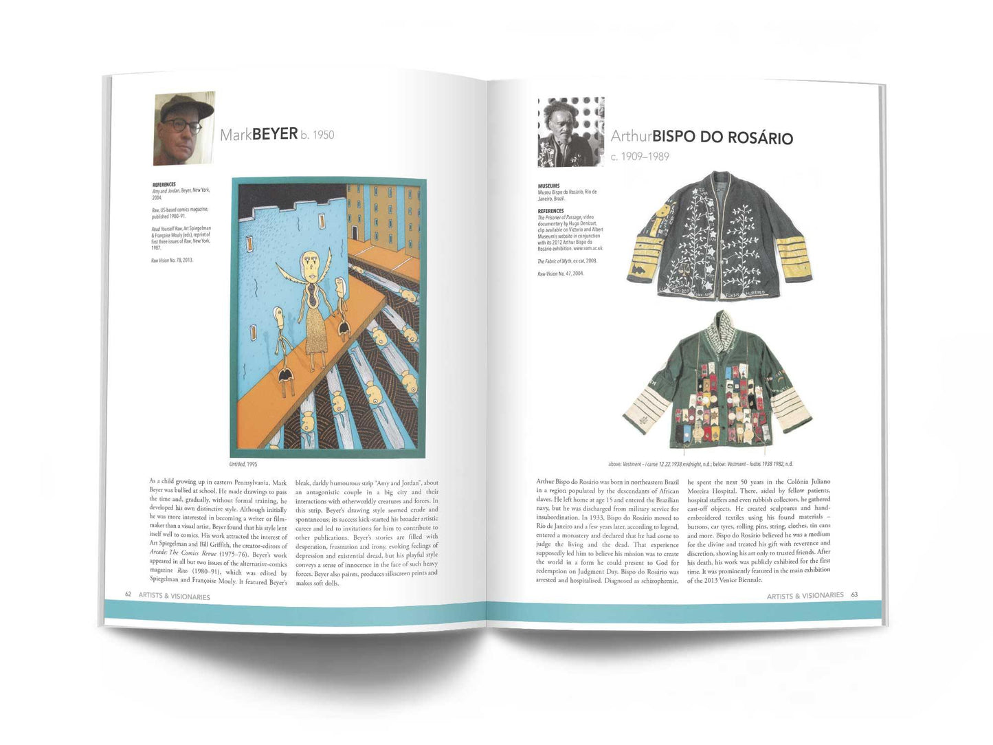 Raw Vision Books Digital Outsider Art Sourcebook Part 1: Artists (eBook)