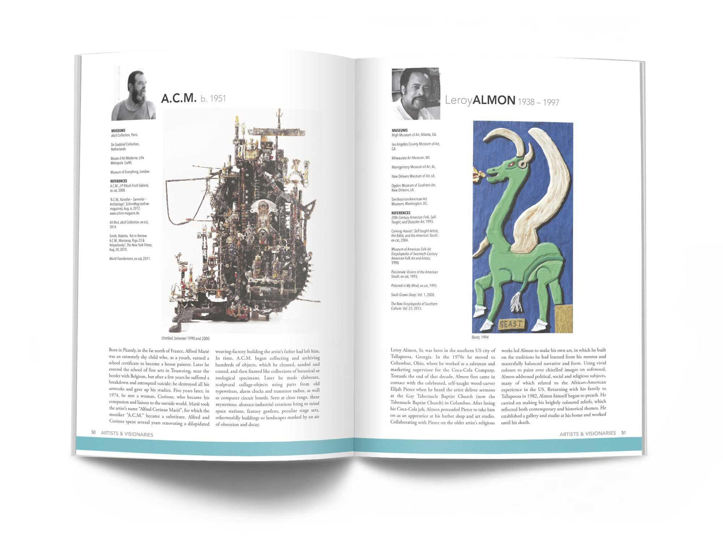 Raw Vision Books Digital Outsider Art Sourcebook Part 1: Artists (eBook)