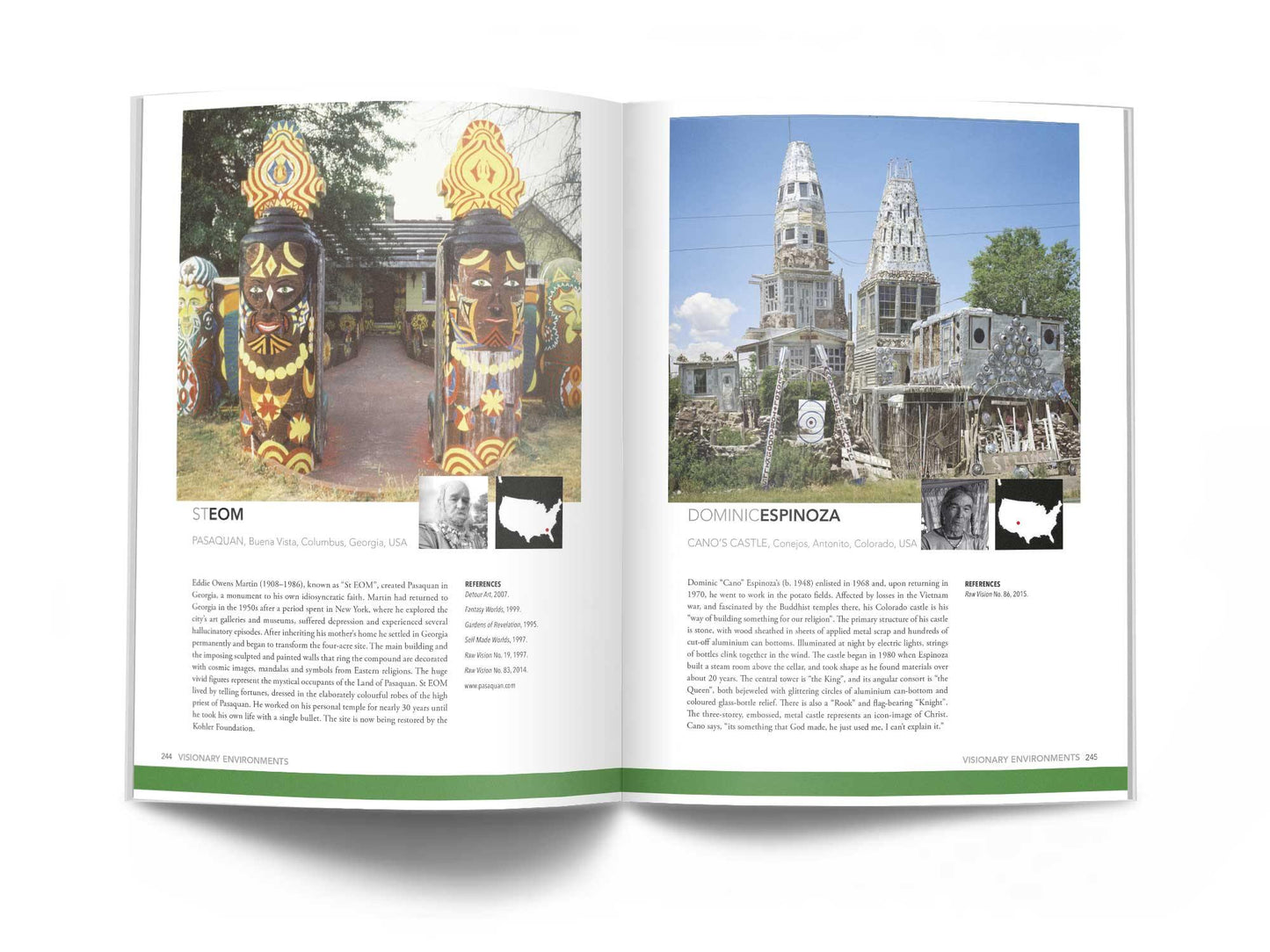 Raw Vision Books Digital Outsider Art Sourcebook Part 2: Visionary Environments (eBook)