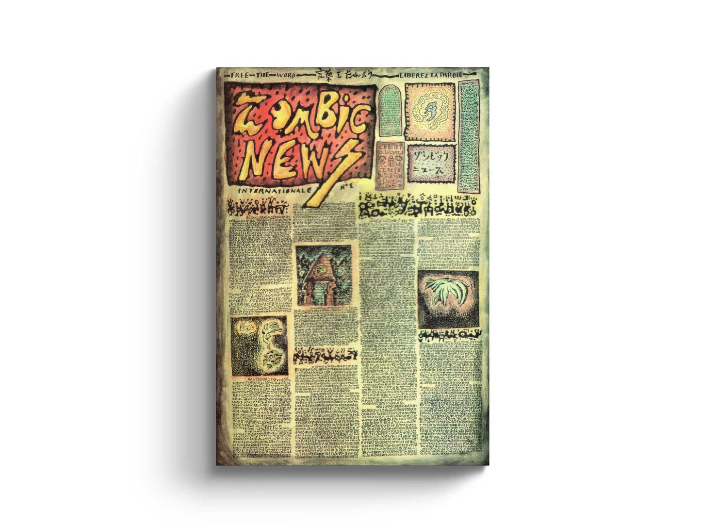 Raw Vision Books Print Zombic News