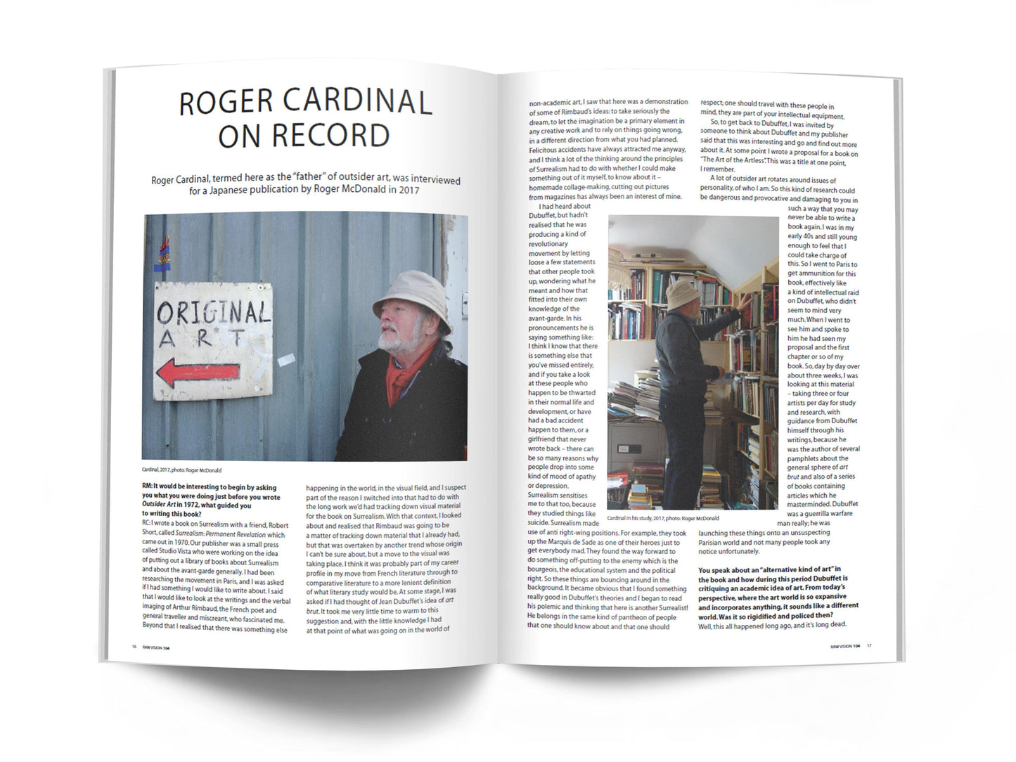 Raw Vision Magazine Issue #104