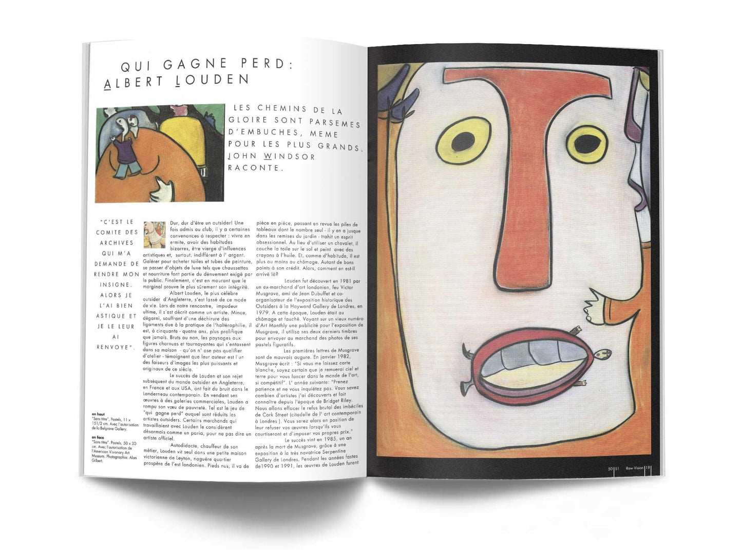 Raw Vision Magazine Print Issue #18