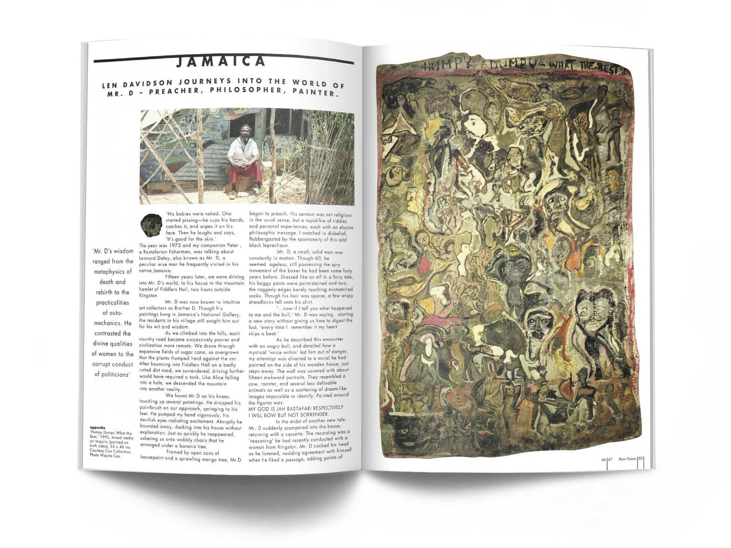 Raw Vision Magazine Print Issue #20