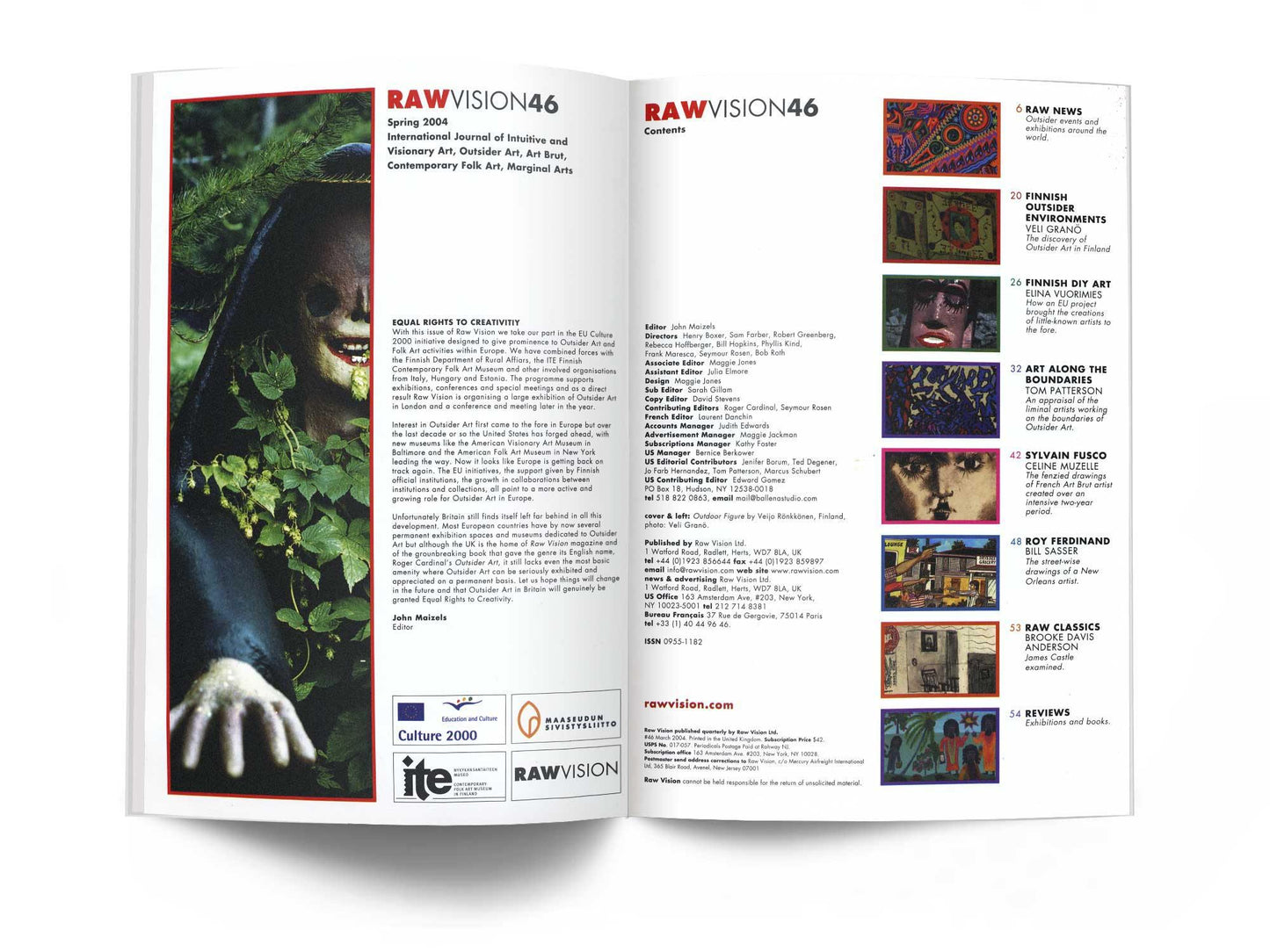 Raw Vision Magazine Print Issue #46