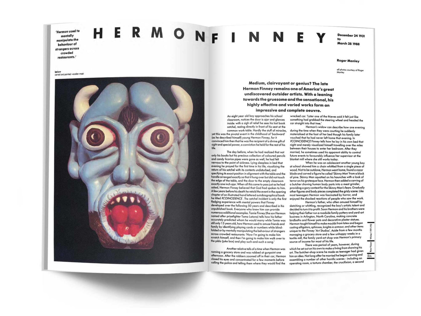 Raw Vision Magazine Digital Issue #5