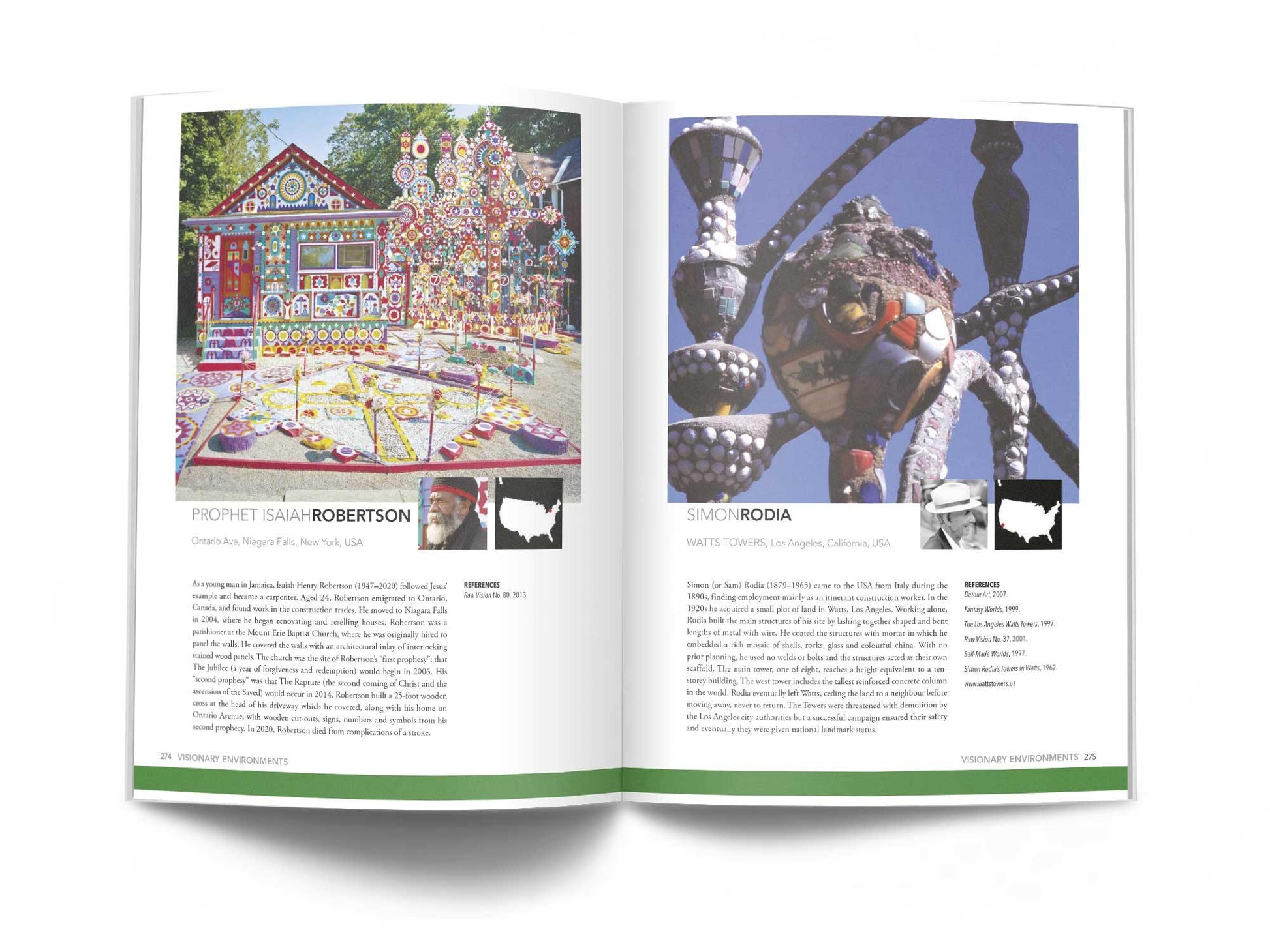 Raw Vision Books Digital Outsider Art Sourcebook Part 2: Visionary Environments (eBook)