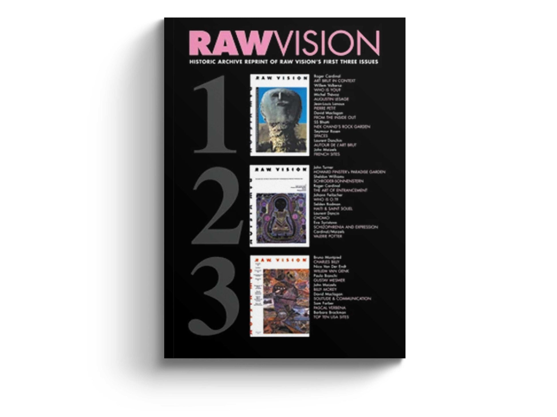 Raw Vision Magazine Print Issue #1, 2, 3